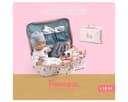 DJECO Babypuppe Pomea 32 cm Schlafaugen mit Koffer und Zubehör Bild 5
