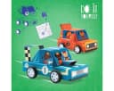DJECO DIY Grand Prix Bastelset mit 3 Rennautos Bunt Bild 1