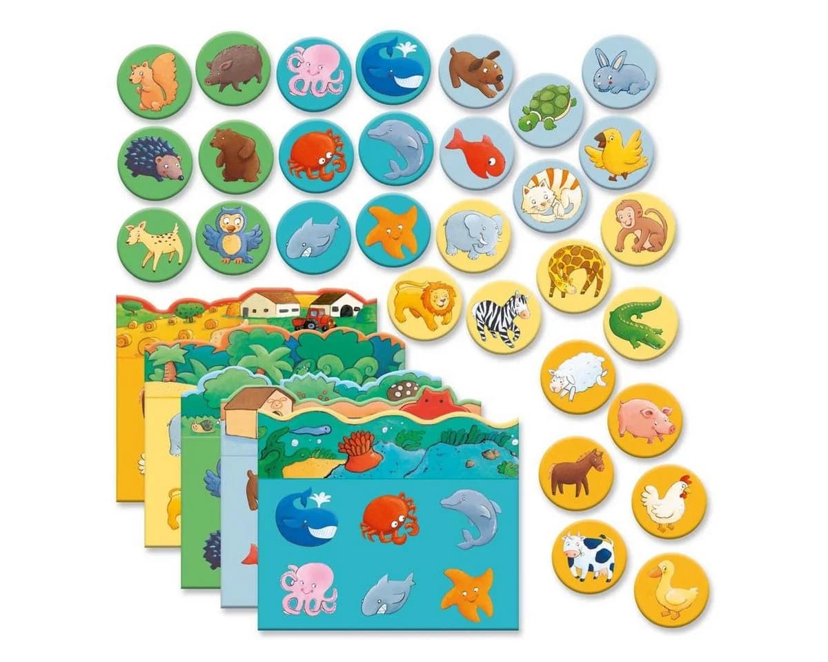 Djeco Lernspiel Lotto Tiere 28-30 Teile ab 2 Jahren - Bild 3
