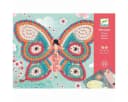 DJECO Kreativset Bastelset Mosaik Glitzer Schmetterlinge Bild 3