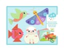 DJECO Kreativset Bastelbox Scherenschnitt Bunt Bild 2