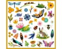 DJECO Sticker Set 160 Sticker Bunt für Kinder ab 4 Jahren Bild 3