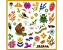 DJECO Sticker Set 160 Sticker Bunt für Kinder ab 4 Jahren Bild 4