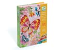 DJECO Kreativset Bastelpackung Glitzerbilder mit Glitzersand Bunt Bild 2