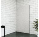 duschspa Duschrückwand Zementgrau PE-Aluminiumpaneele Bild 2