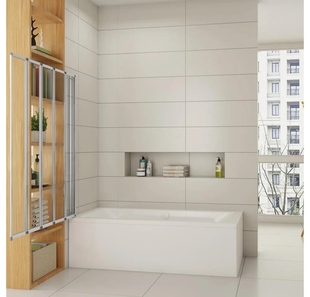 duschspa Badewannenaufsatz 4mm Sicherheitsglas