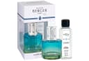 MAISON BERGER PARIS Duftlampe Geschenkset Pure Blau-Rosé Zarte Baumwollblüte Bild 1