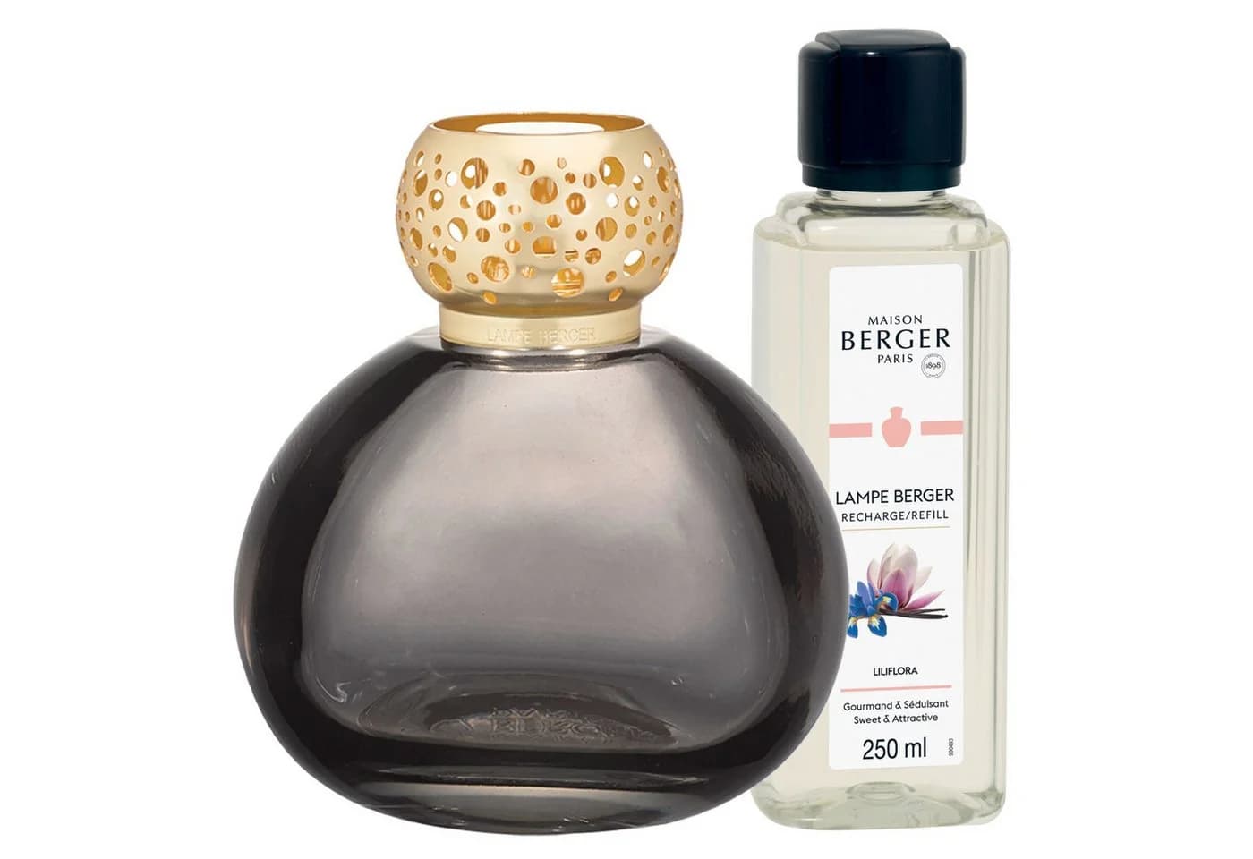 MAISON BERGER PARIS Duftlampe Geschenkset Ophelia Noire Glas Schwarz - Bild 2