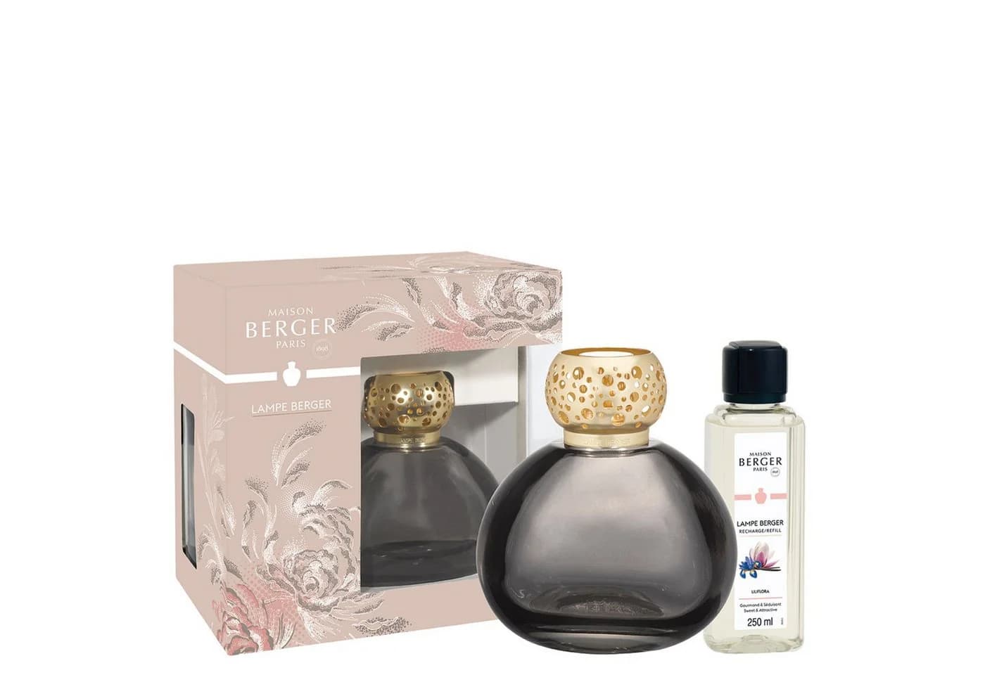 MAISON BERGER PARIS Duftlampe Geschenkset Ophelia Noire Glas Schwarz - Bild 4