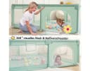Comomy Laufgitter Grün 150x180x66 cm Schutzgitter Bild 5