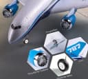 Insma RC-Flugzeug QF008-Boeing 787 3-Kanal-Modell Bild 4