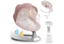 Insma Elektrische Babywippe 5-Gang Schaukelstuhl Rosa Bild 2