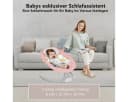 Insma Elektrische Babywippe 5-Gang Schaukelstuhl Rosa Bild 3