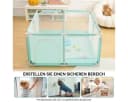 Comomy Laufgitter Baby Schutzgitter Bild 1