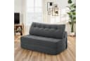 MECO Schlafsofa Faltbares Sofa-Bett 80x130x40 cm Grau Bild 2