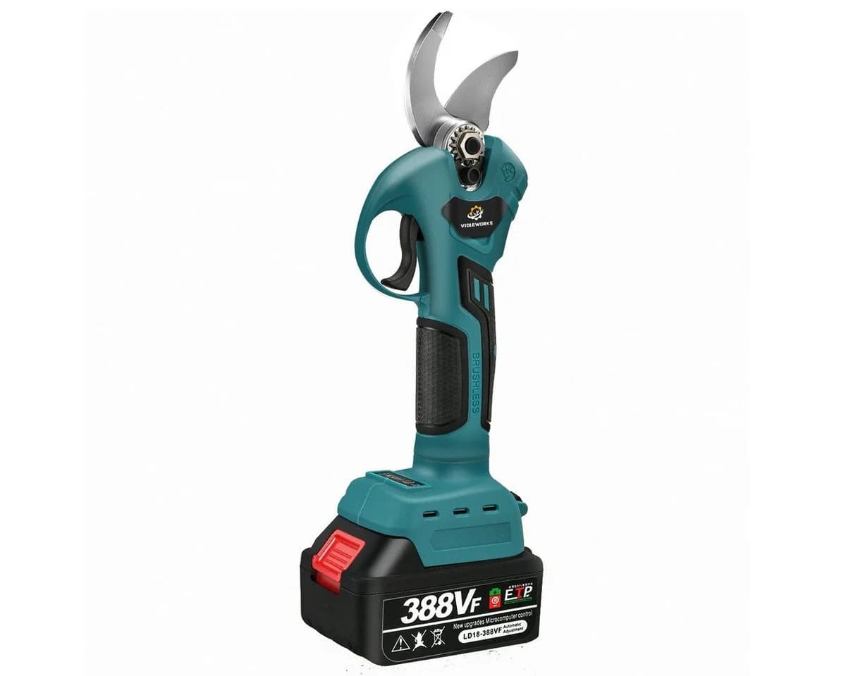 Insma Akku-Astschere 3000W Elektrisch mit 2 Akkus 20000mAh Blau - Bild 5