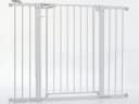Einstellbares Babygitter aus Kunststoff in Schwarz und Weiß Bild 5