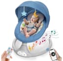 Insma Babywippe Elektrisch Blau 5 Geschwindigkeiten Bild 2