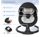 Insma Babywippe elektrisch Babyschaukel 5 Gang Bluetooth Bild 5