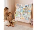 CAVEEN Kinder-Bücherregal 5 Ebenen Beige Bild 4