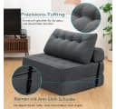 MECO Schlafsofa 3-in-1 Cord-Bezug Modern Bild 4