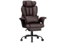 Hoffree Bürostuhl Ergonomisch Gaming-Stuhl Kunstleder Verstellbare Kopfstütze Bild 2