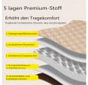 MECO Egg Nest Luftmatratze Selbstaufblasbar mit Kissen Khaki Bild 3