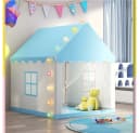 CAVEEN Spielzelt Kinder-Spielzelt Blau Stabil Atmungsaktiv Bild 2