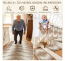 MECO Stufenmatte Rechteckig 0.75 mm Rutschfeste Bullnose Treppenstufenmatten 15er Set Selbstklebend Bild 1