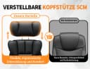Hoffree Drehstuhl XXL Ergonomischer Bürostuhl Kunstleder Bild 3