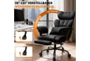 Hoffree Drehstuhl XXL Ergonomischer Bürostuhl Kunstleder Bild 4