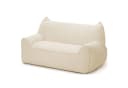 Insma Sitzsack 2-Sitzer Lazy-Sofa Beige Chenille mit Füllung Bild 2