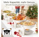 Warmounts Speisenwärmer Set 4-tlg. 5L Weiß Edelstahl Bild 1