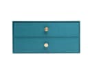 EXACOMPTA Schubladenbox 2 Schubladen A4 Maxi Bleu canard Bild 2