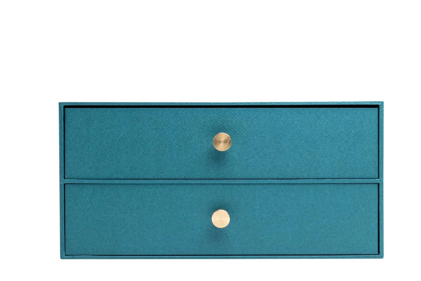 EXACOMPTA Schubladenbox 2 Schubladen A4 Maxi Bleu canard - Bild 2