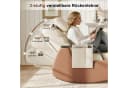 FUROKOY Schaukelstuhl Beige mit verstellbarer Rückenlehne Bild 4
