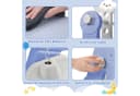 zebery 4-in-1 Kinderrutsche mit Schaukel und Basketballkorb Blau Bild 4