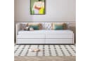 zebery Polsterbett Daybett Beige mit Ausziehbett Bild 1