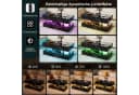BELUPAI Couchtisch Marmoroptik Schwarz mit LED Bild 5