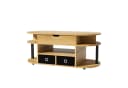 Furnishings Home Couchtisch mit Hebefunktion und Stauraum Holzoptik Schwarz Bild 5