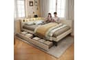 Furnishings Home LED Polsterbett 90 x 200 cm mit LED-Beleuchtung und Ladefunktion Bild 1