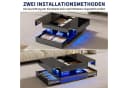 Furnishings Home LED-Couchtisch Schwarz Hochglanz mit Stauraum Bild 1