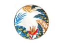 Quality Elegance Geschirrset 6-tlg. Knochenporzellan Tiger & Pfau Design Bild 1