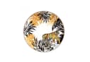 Quality Elegance Geschirrset 6-tlg. Knochenporzellan Tiger & Pfau Design Bild 3