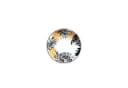 Quality Elegance Geschirrset 6-tlg. Knochenporzellan Tiger & Pfau Design Bild 5