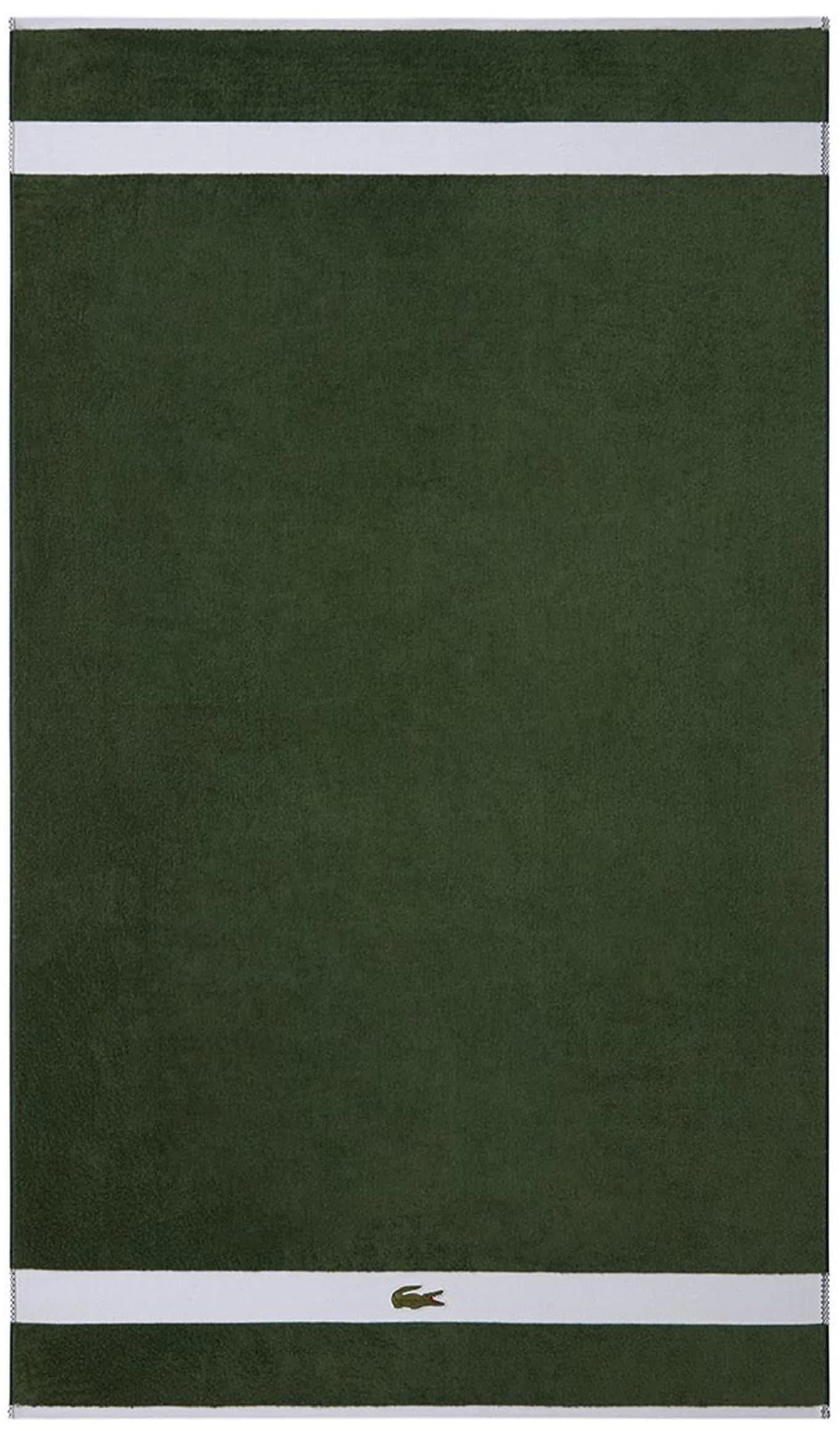 LACOSTE Badetuch LCASUAL Grün Frottier 90x150cm