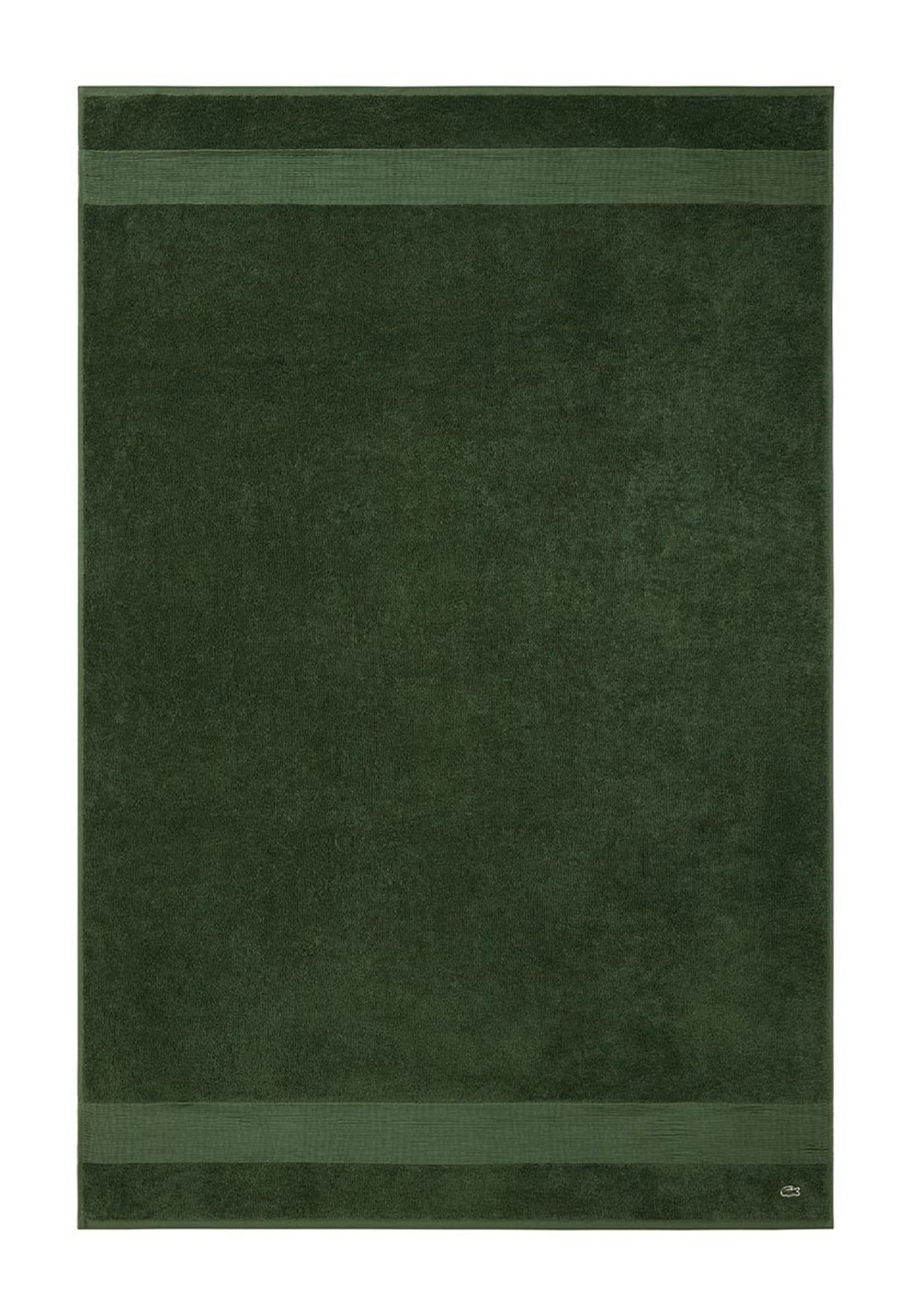 LACOSTE Badetuch LLECROCO Grün Frottier 100x150cm