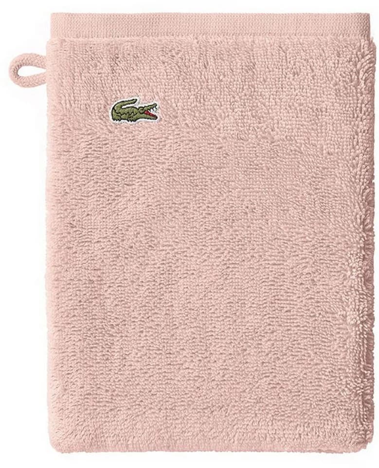 LACOSTE Waschhandschuh LLECROCO rosepal Baumwolle - Bild 2