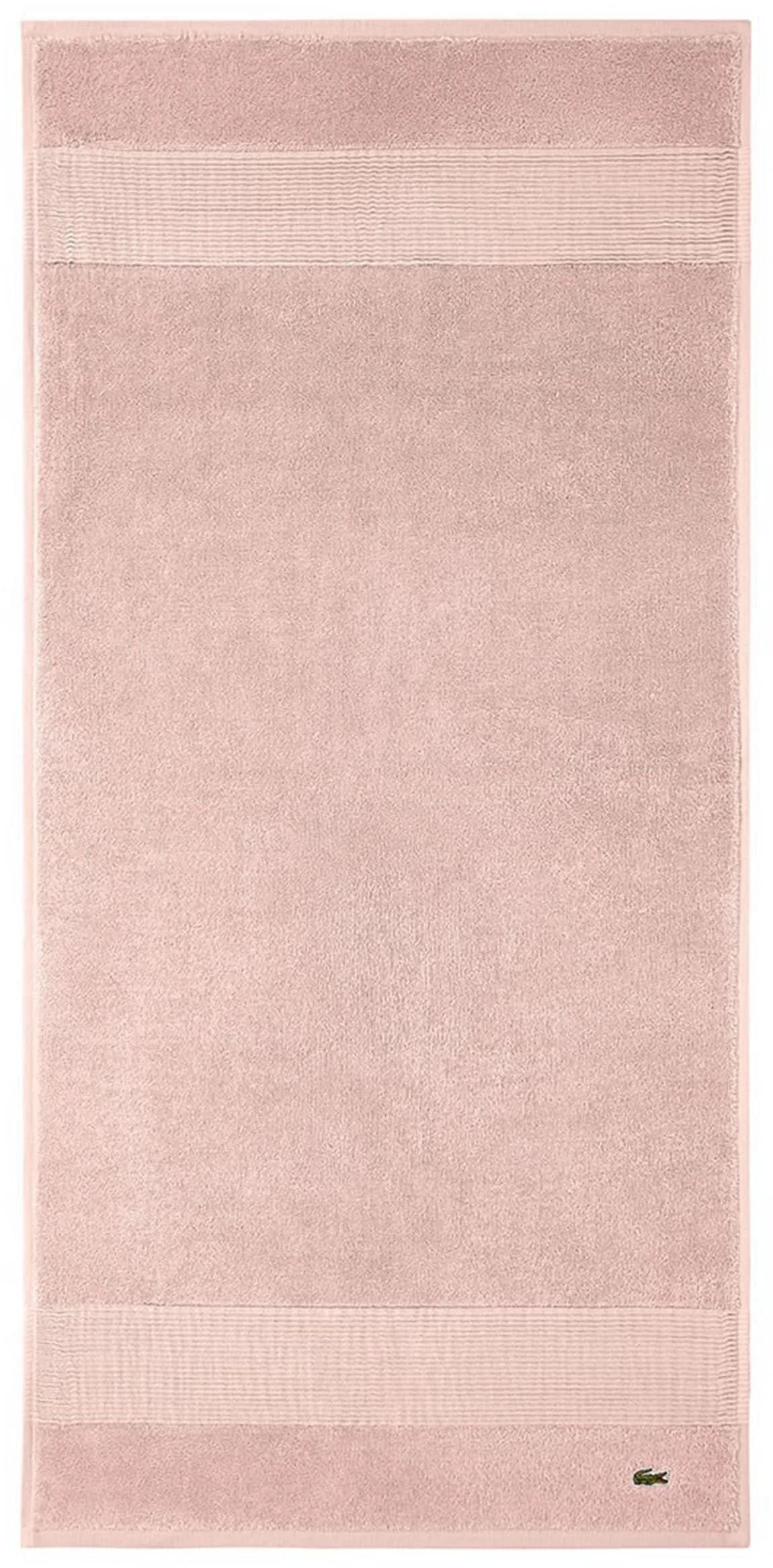 LACOSTE Handtuch LLECROCO rosepal Frottier 50x100cm