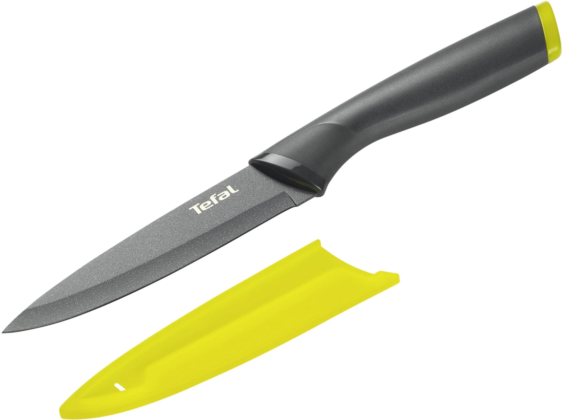 TEFAL Fresh Kitchen Universalküchenmesser Grau Gelb 12cm Klinge